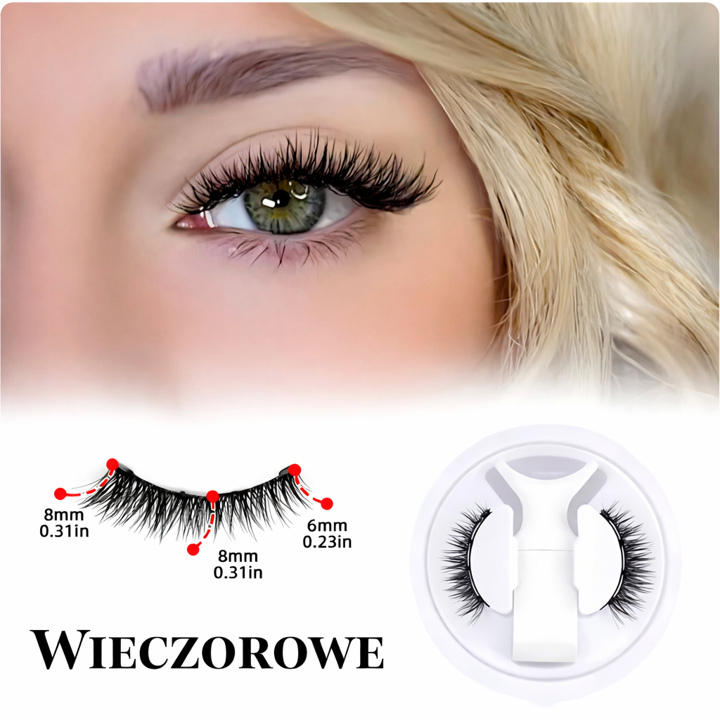 🧲 SnapLash™ – Magnetyczne Rzęsy Bez Kleju + Aplikator Gratis!